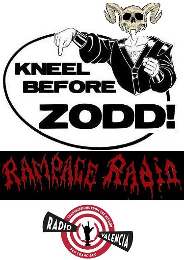 Rampage ZODD skull Banner w RV horns