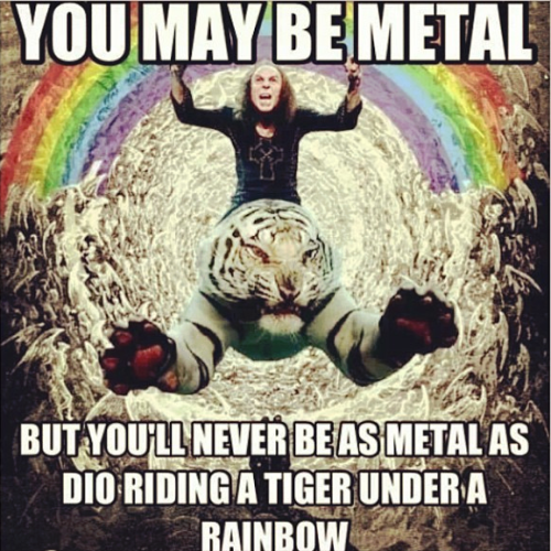 Dio on a Tiger